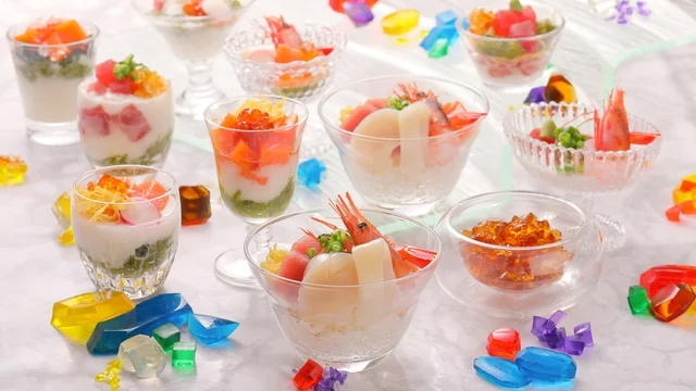 【まるで宝石！？な海鮮丼と月替わりフェア】しこつこ夏ビュッフェ