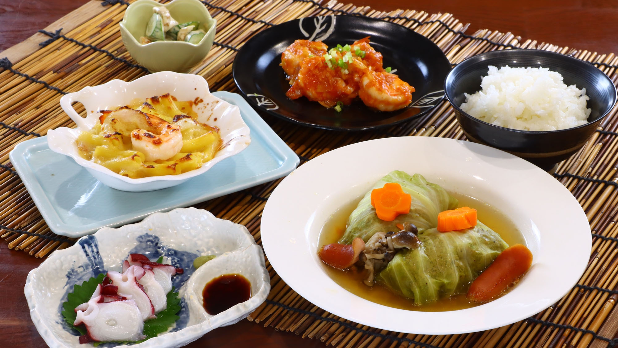 ◆【１泊２食】朝夕しっかり♪手作りのお食事でほっこり☆