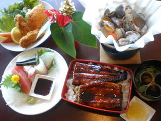 うなぎ＆刺身コース