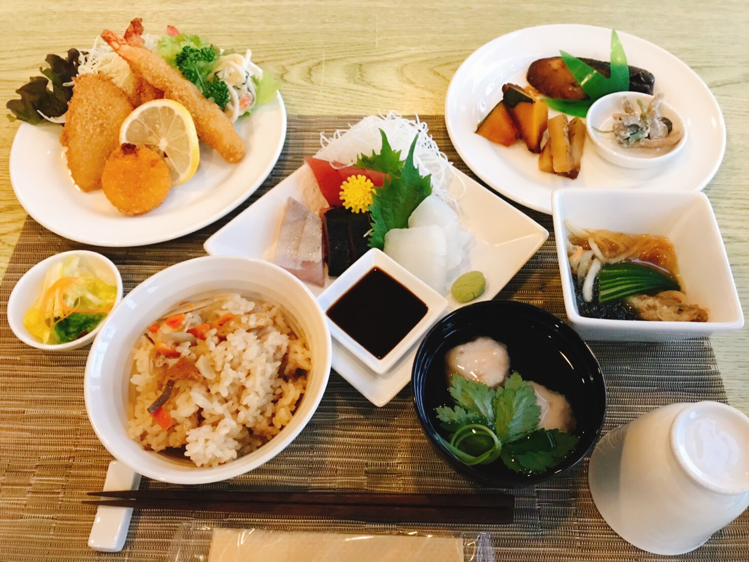 お刺身コース(一例)