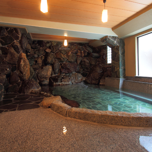 Main building rock bath