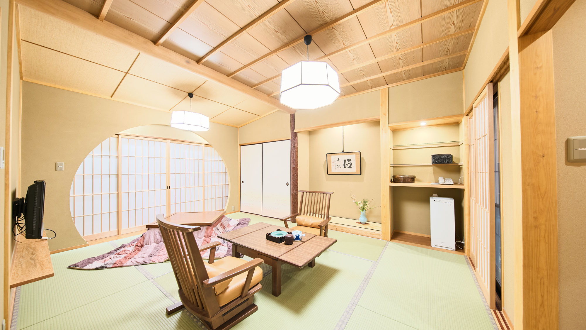 和室一例（ご利用人数に応じて振り分けさせていただきます）