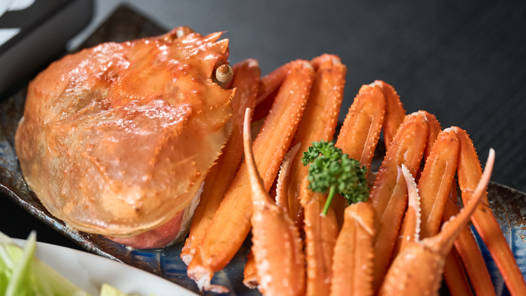 当館自慢のカニ料理一例