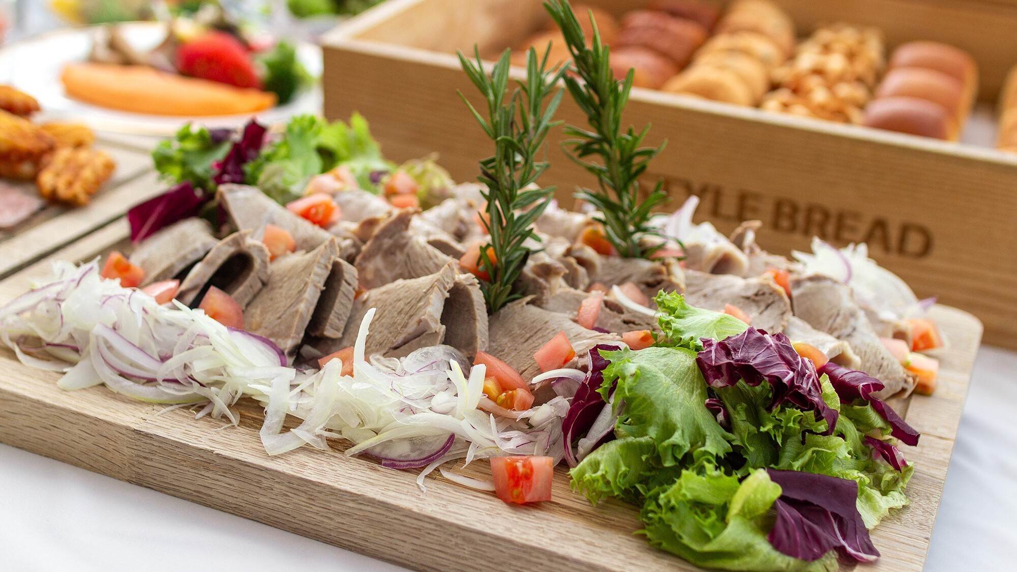 おかやまピーチポークロースト（朝食）