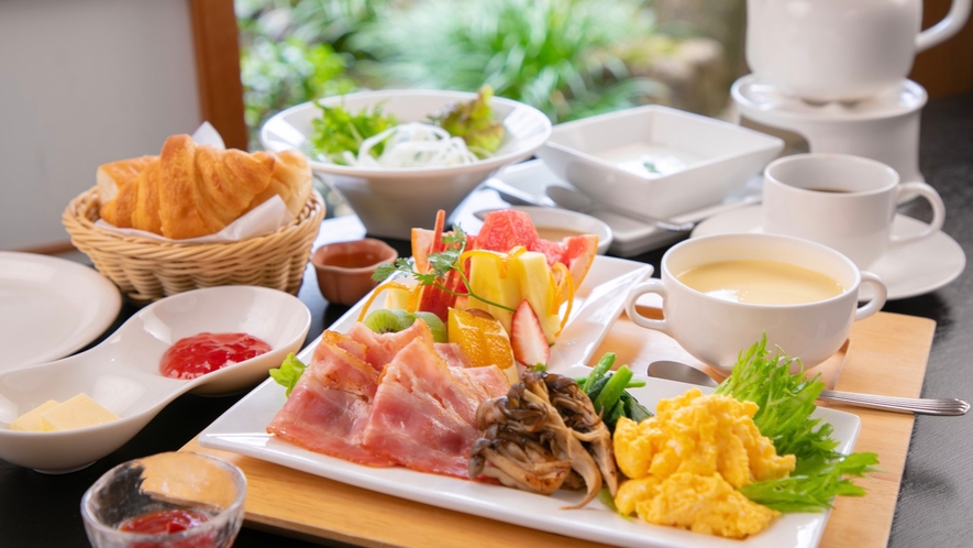 【MIYAKOの選べる朝ごはん】洋朝食