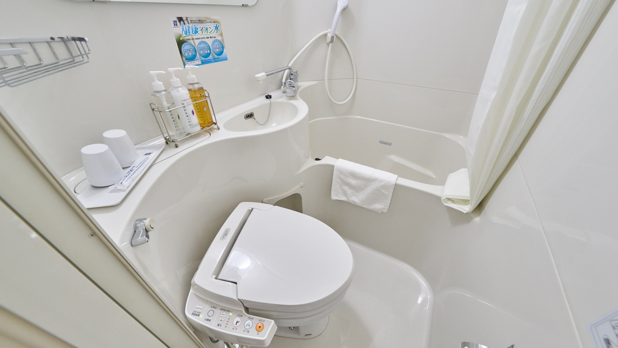 全室にユニットバス完備