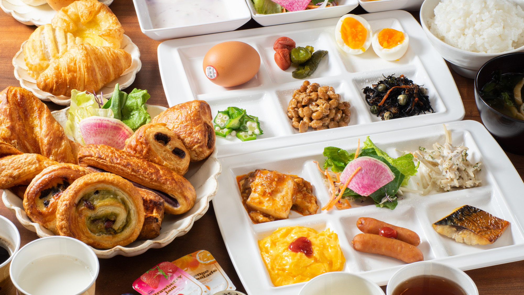 朝にエネルギーチャージをしてご出発