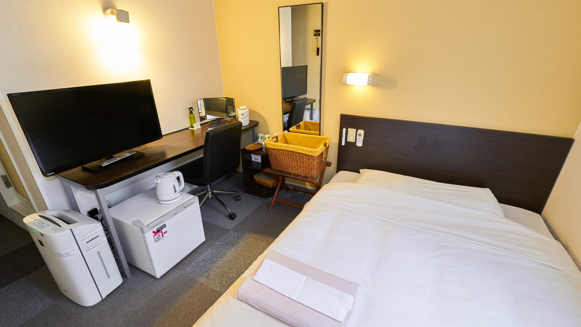 女性限定のお部屋で、安心・快適なご滞在！