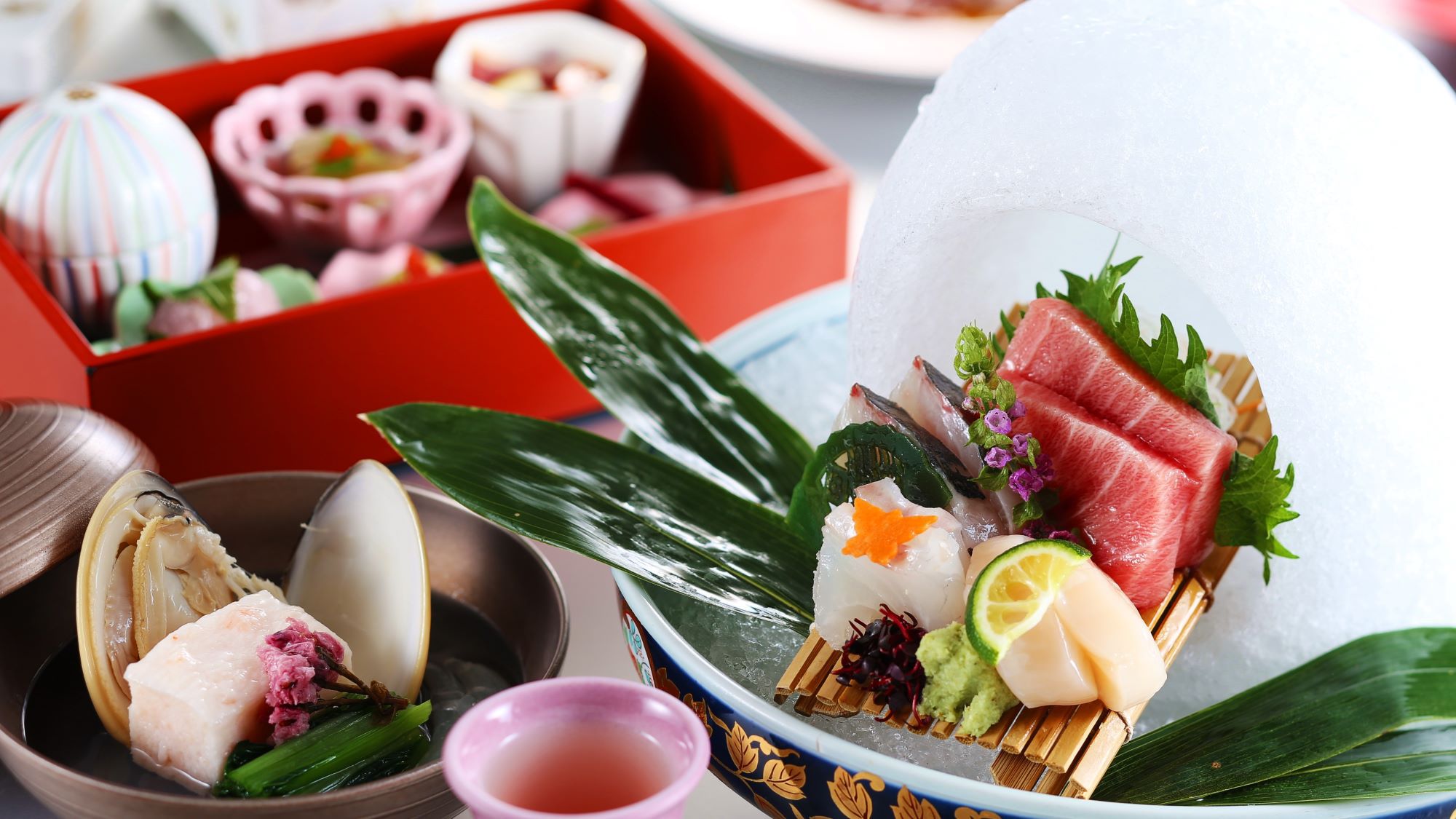 【量より質を愉しむ会席膳「雅」／朝夕個室「花のれん」】旬菜・一押し食材を少しずつ堪能！