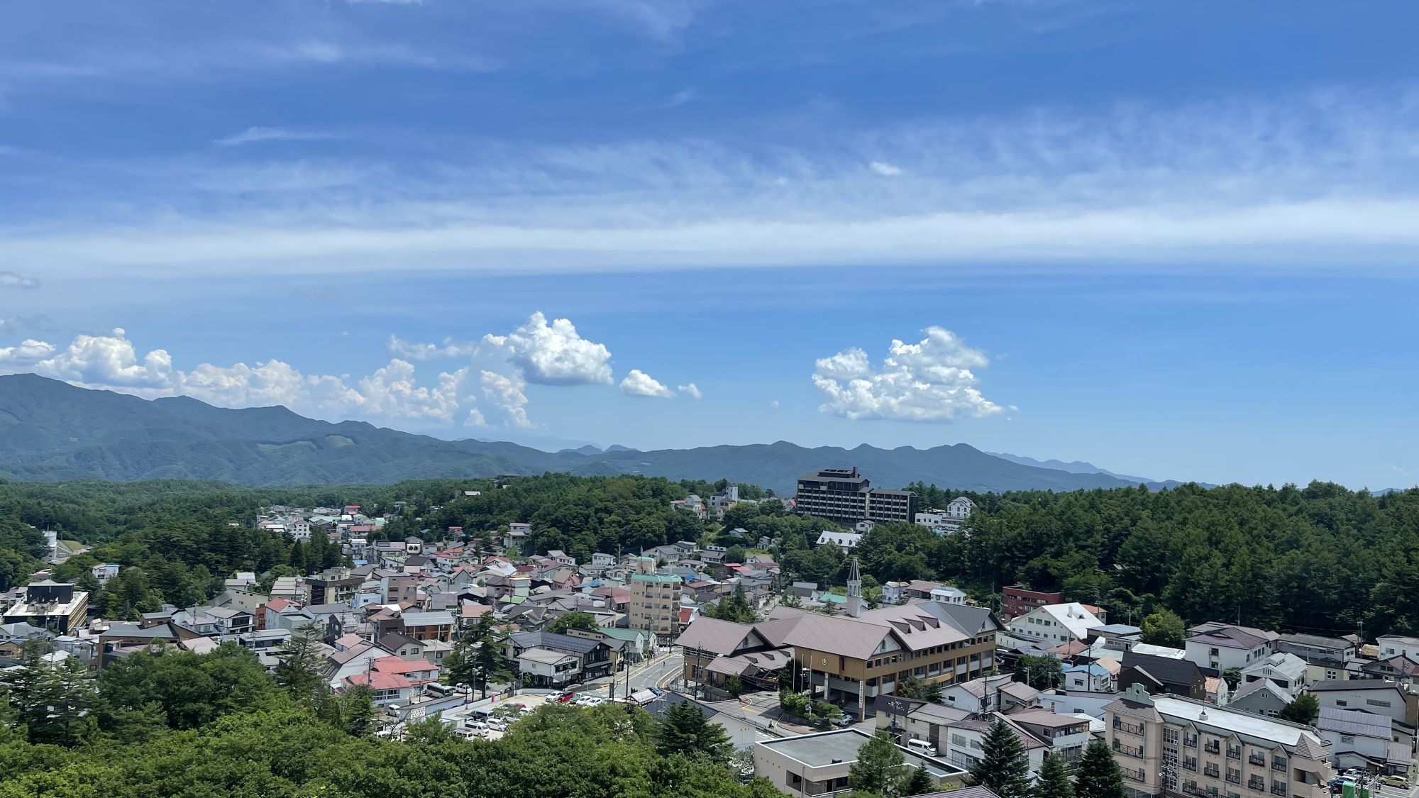 新客殿・特別室　バスターミナル方向の眺め　※一例