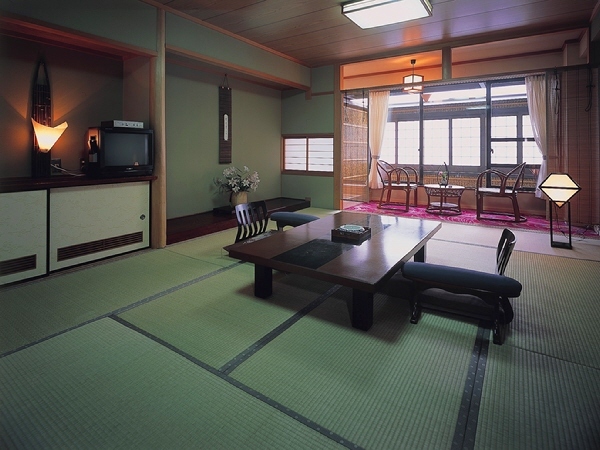 ▲ Standard guest room (Japanese-style room 12 tatami mats)