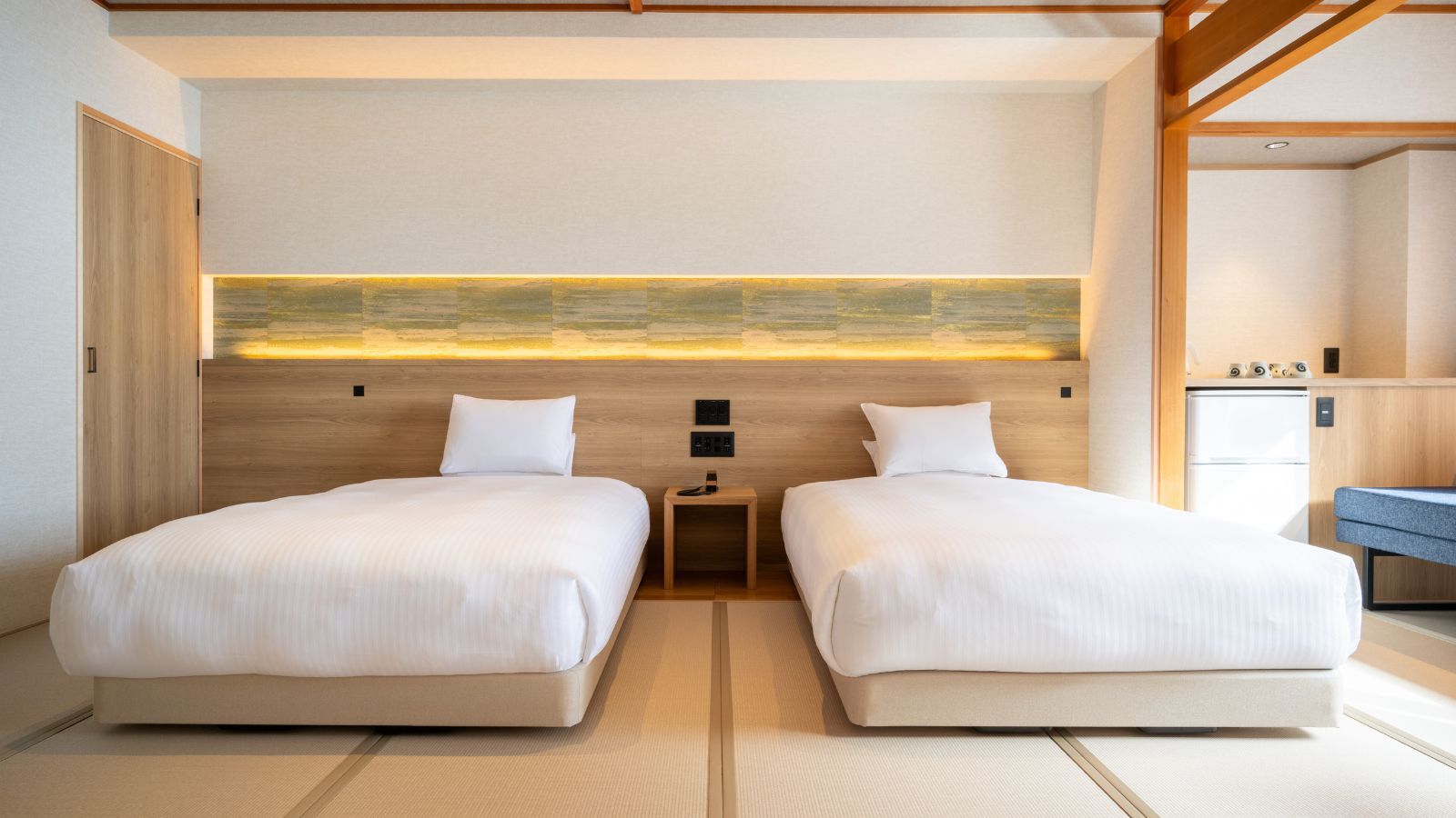 【花鳥苑】和モダンツインベットルーム