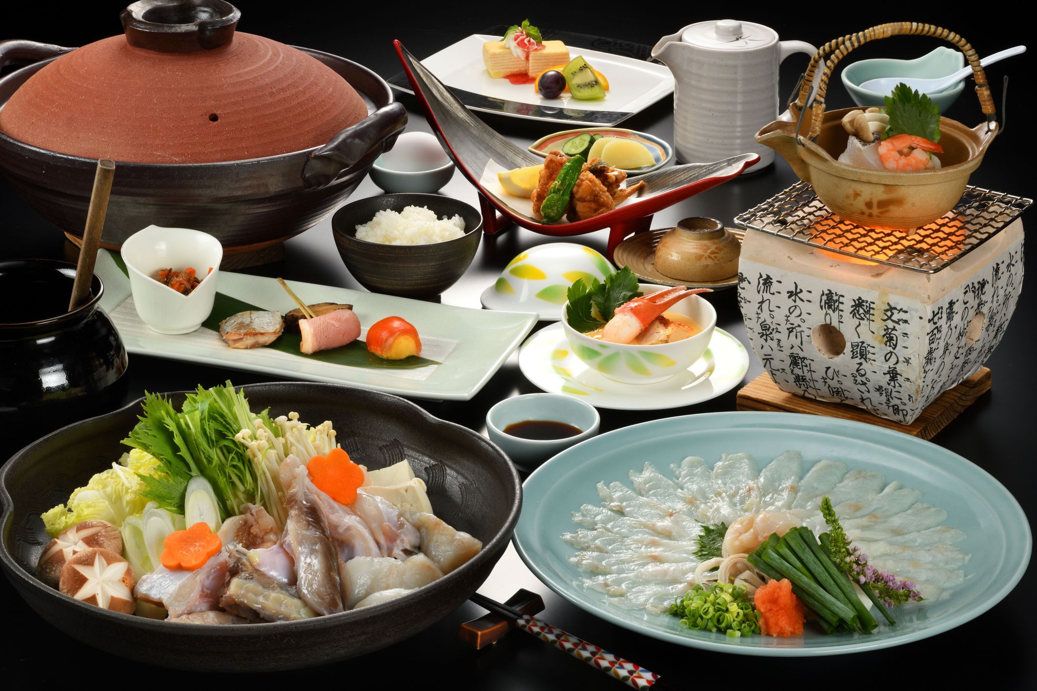 ＼冬の味覚を味わう／今が旬！福島県産天然トラフグ『福とら』を贅沢に味わう♪美食会席プラン【組数限定】