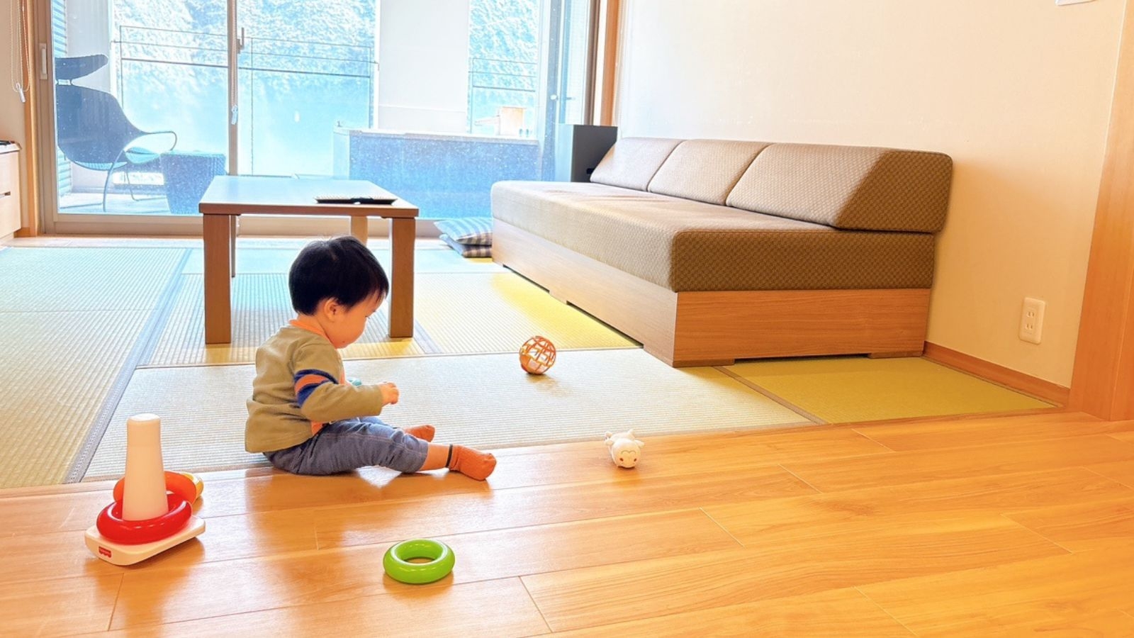 【赤ちゃん歓迎】源泉掛け流し半露天風呂付｜充実グッズ×貸切風呂特典〜家族で安心ステイ〜