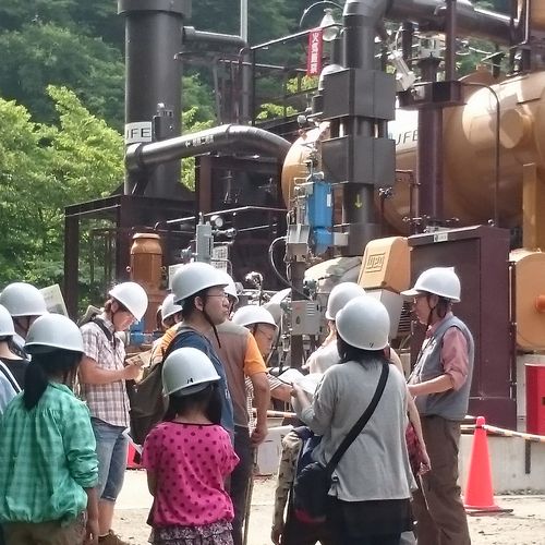 土湯温泉の地熱体験♪夏休みの自由研究の素材にピッタリです。