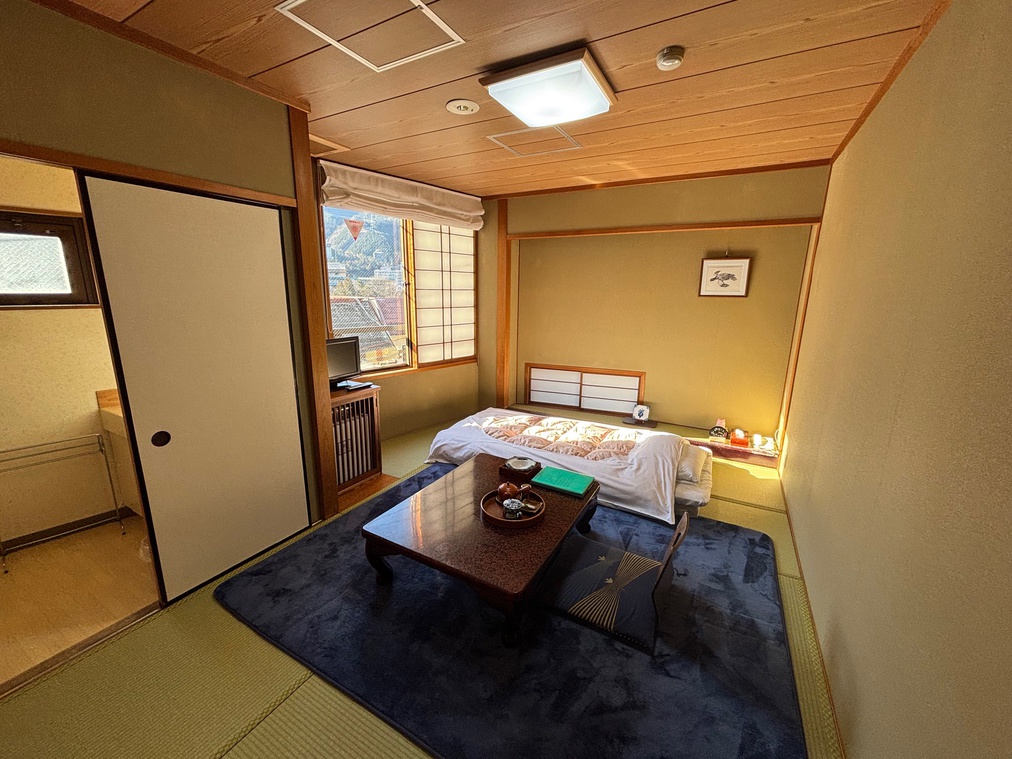 【現金精算】ひとり素泊まりプラン☆3カ所のお風呂はすべて家族風呂にゃーにゃ！(食事なし)