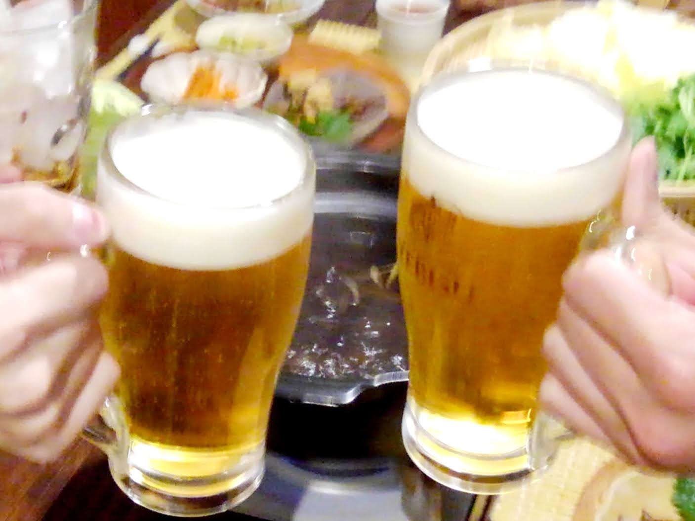 【飲み放題】エビス生ビール６０分飲み放題と「ハフハフあったか鍋」冬の味満喫プラン