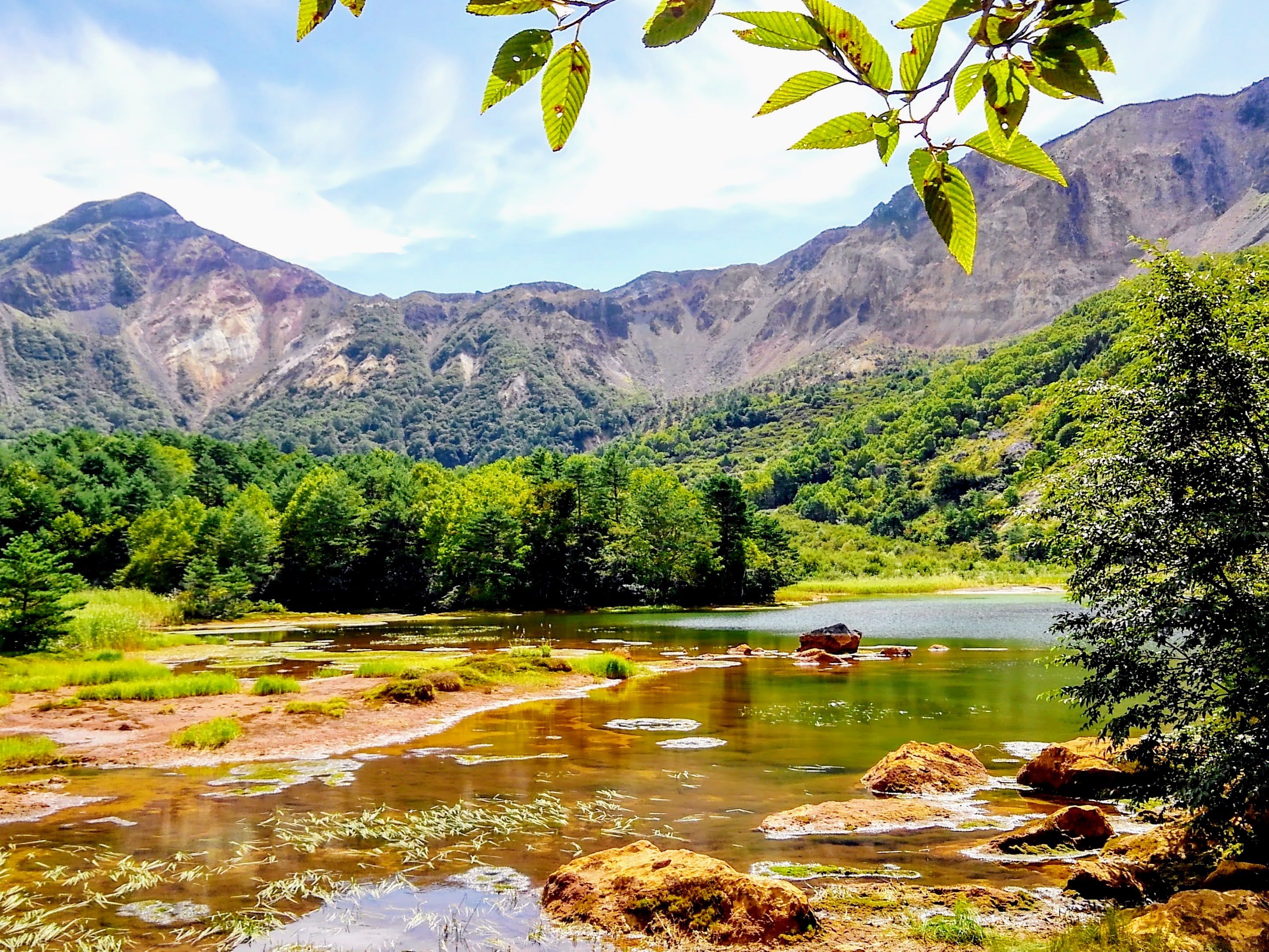 磐梯山登山「銅沼」