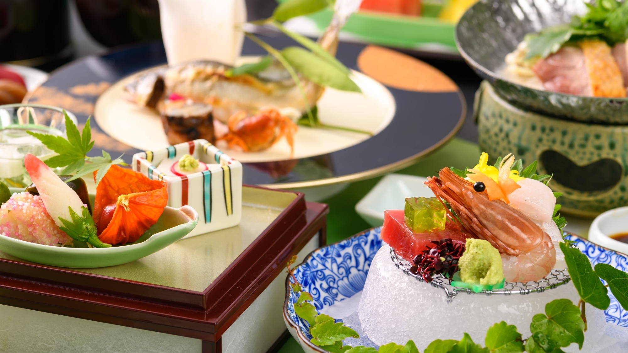 【ご夕食】奈良の地で育まれてきた 四季折々の旬の食材を生かした会席料理