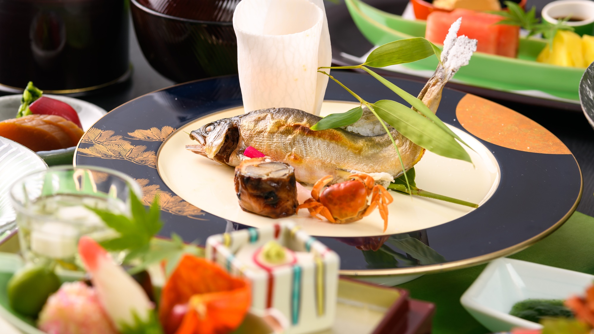【ご夕食】奈良の地で育まれてきた 四季折々の旬の食材を生かした会席料理