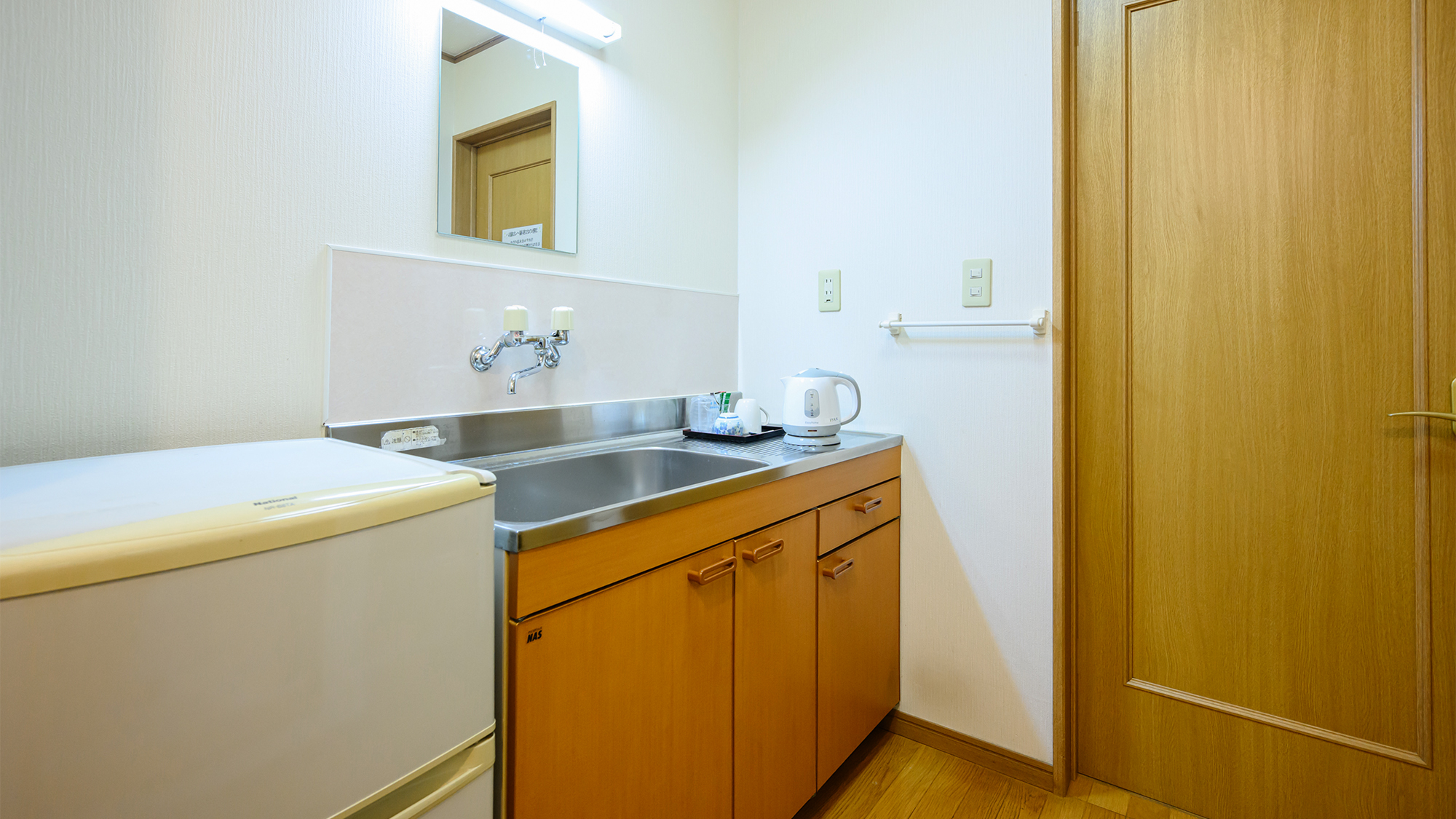 【長期滞在も快適な充実した設備】キッチン完備