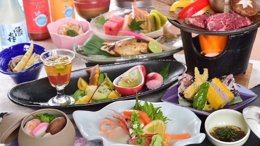 【1泊2食付】☆美味しい料理と温泉を思う存分堪能♪