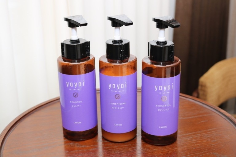 シャンプー、コンディショナー、ボディソープ