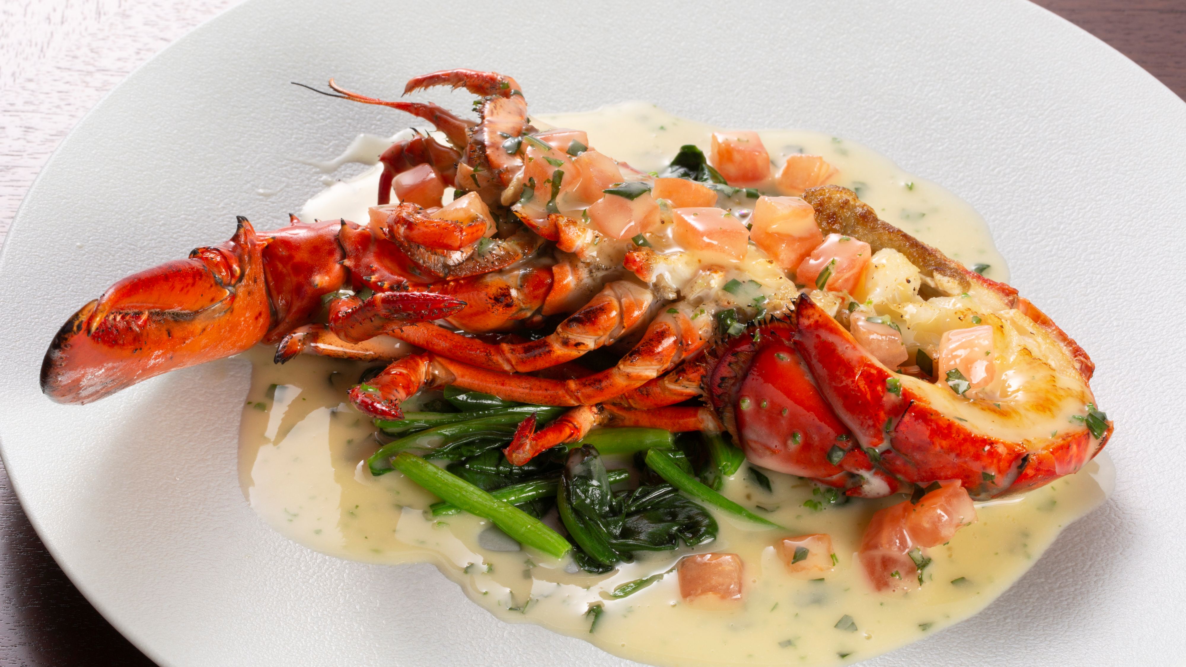 オマール海老の鉄板焼き