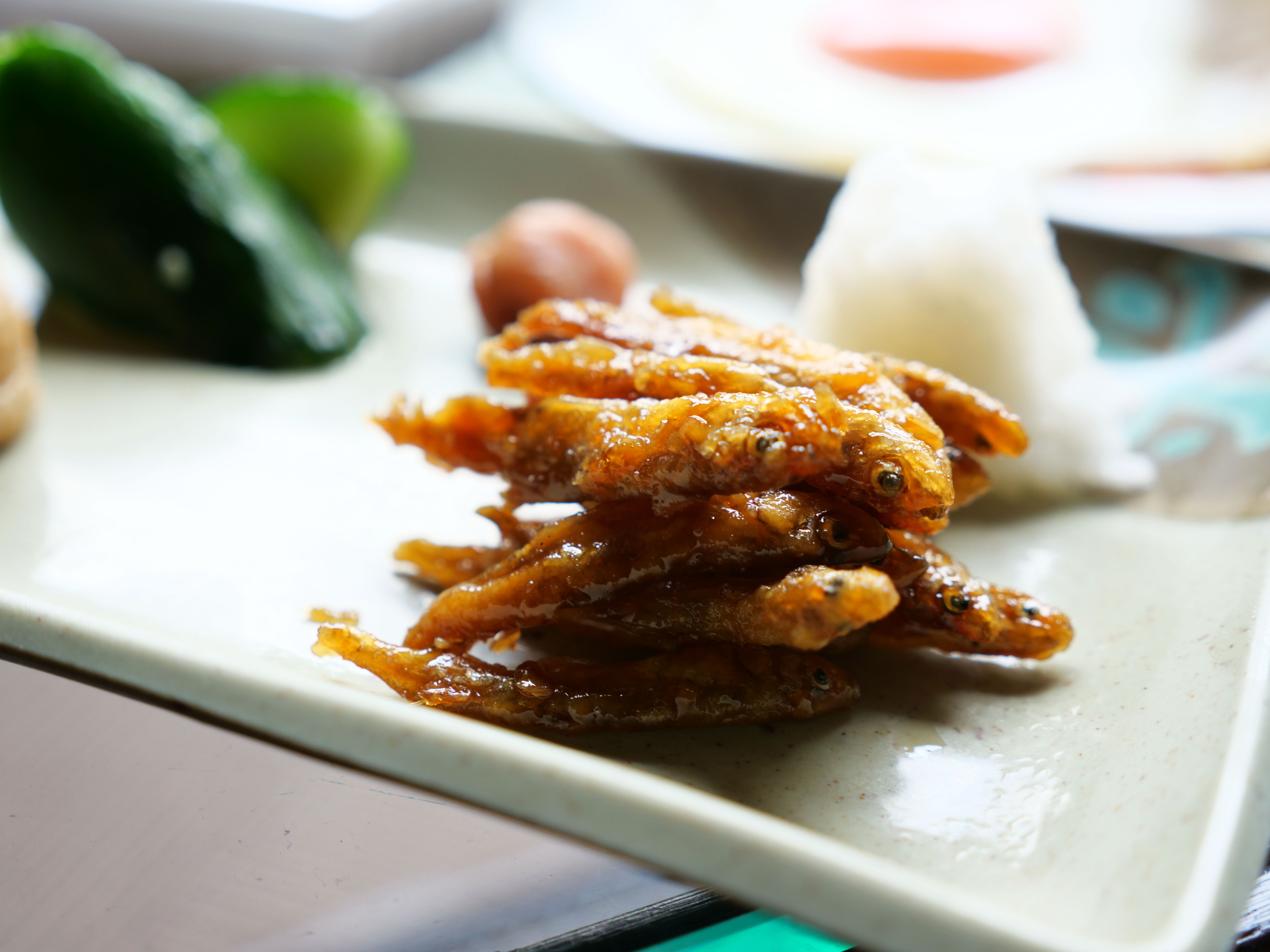 朝食◆わかさぎの佃煮