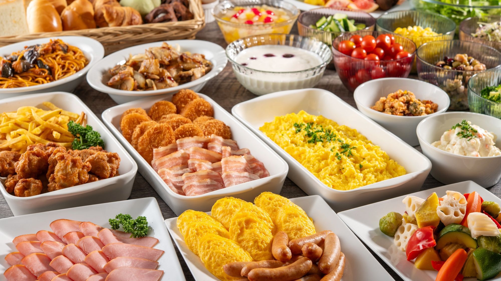 【ベストレート/朝食付き】30種類の和洋ビュッフェのご朝食♪シモンズベッド採用で快適ステイ♪