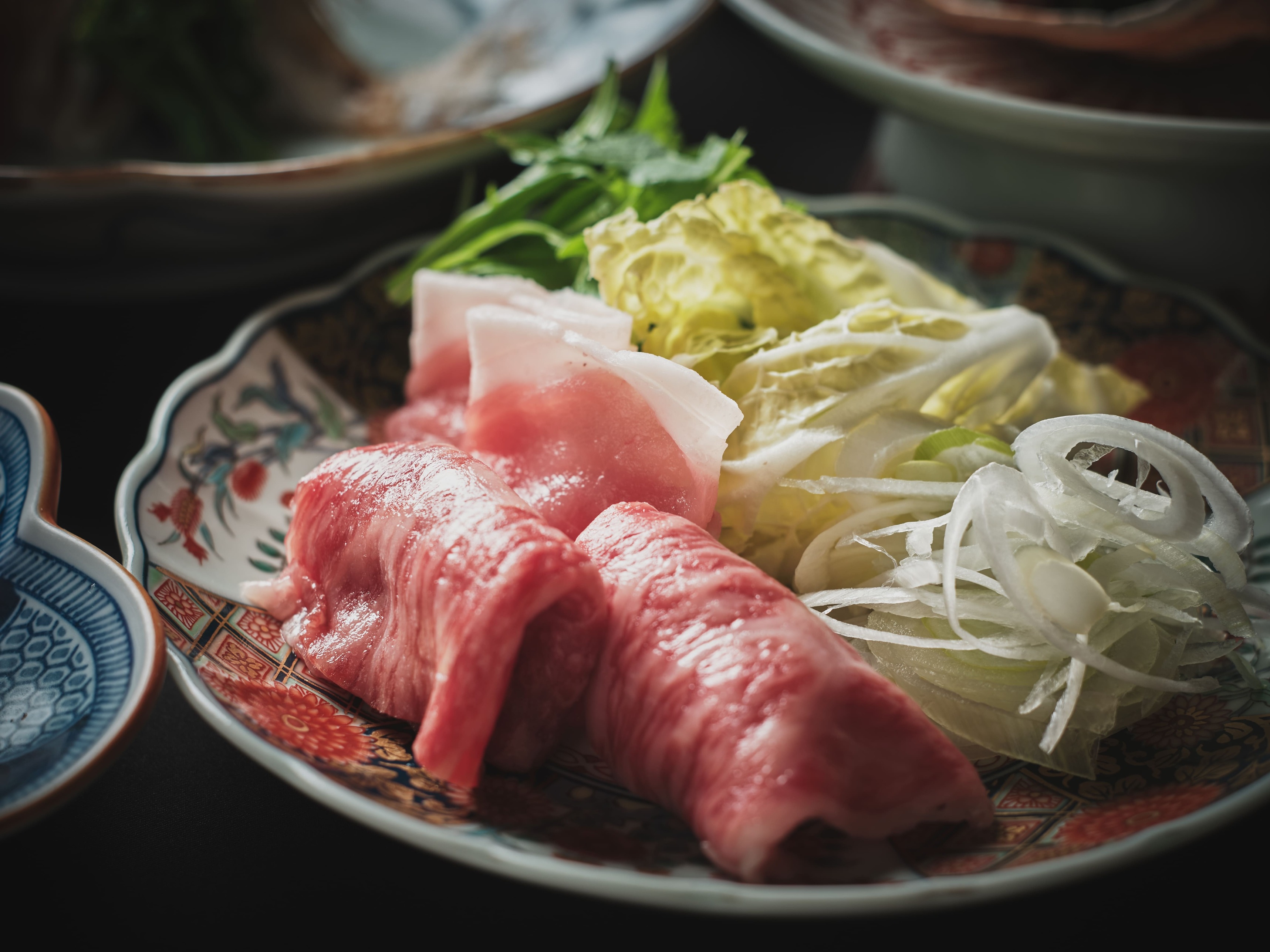 【山形牛、庄内豚のしゃぶしゃぶ・ノドグロ付き懐石プラン】【OUT11:00】