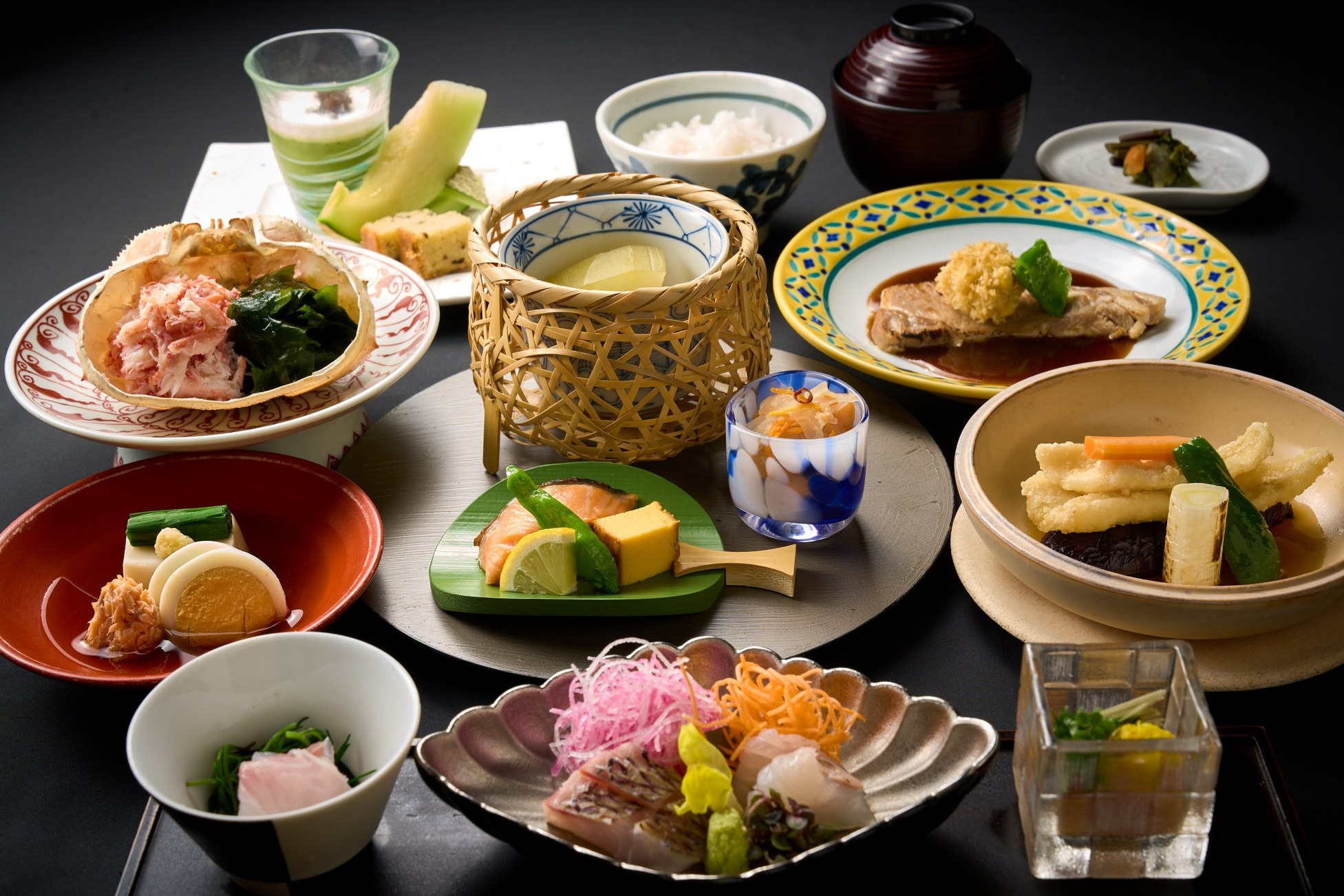 【お部屋食：庄内旅懐石プラン】【OUT11：00】庄内の食文化を表現した旬の懐石料理をお部屋にて