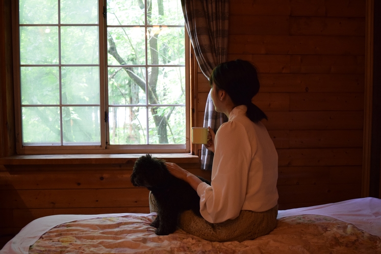 愛犬と過ごせる部屋