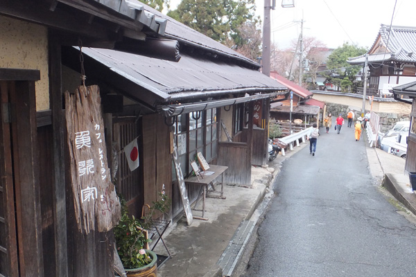 吉野山の町並み