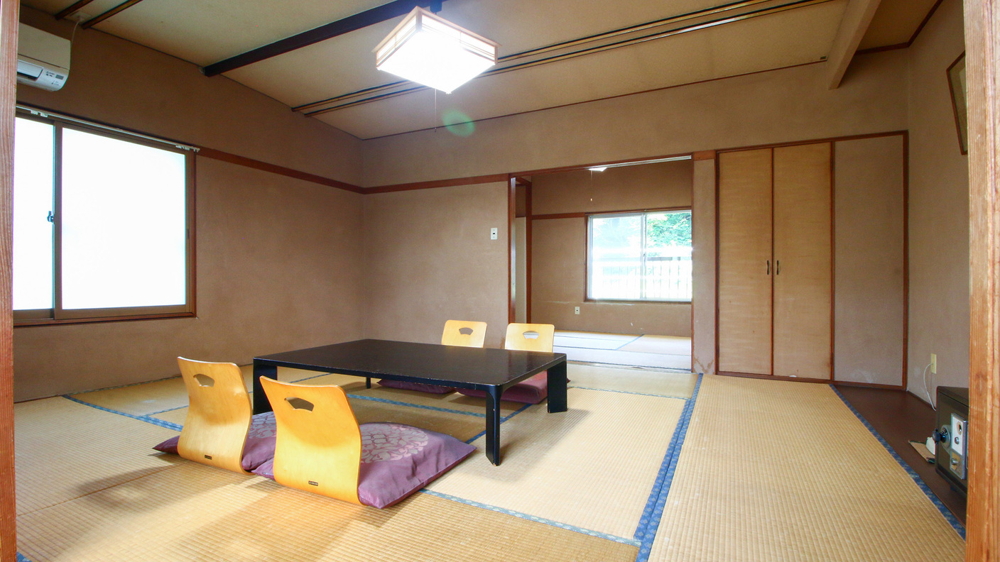 ★【東館3F・4F】和室10畳＋6畳　トイレ付（3〜6名）