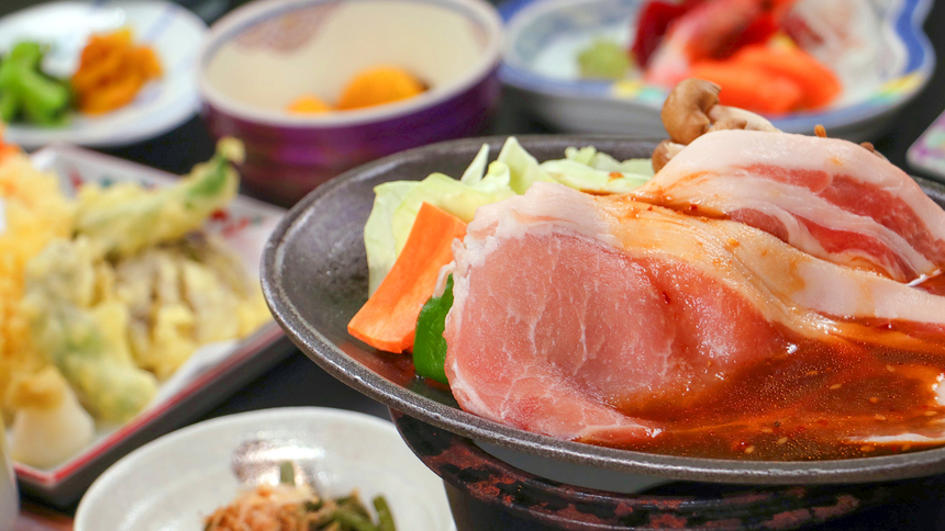 【2食付】天然温泉×旬の味覚｜地元食材と山里料理を味わう美食旅