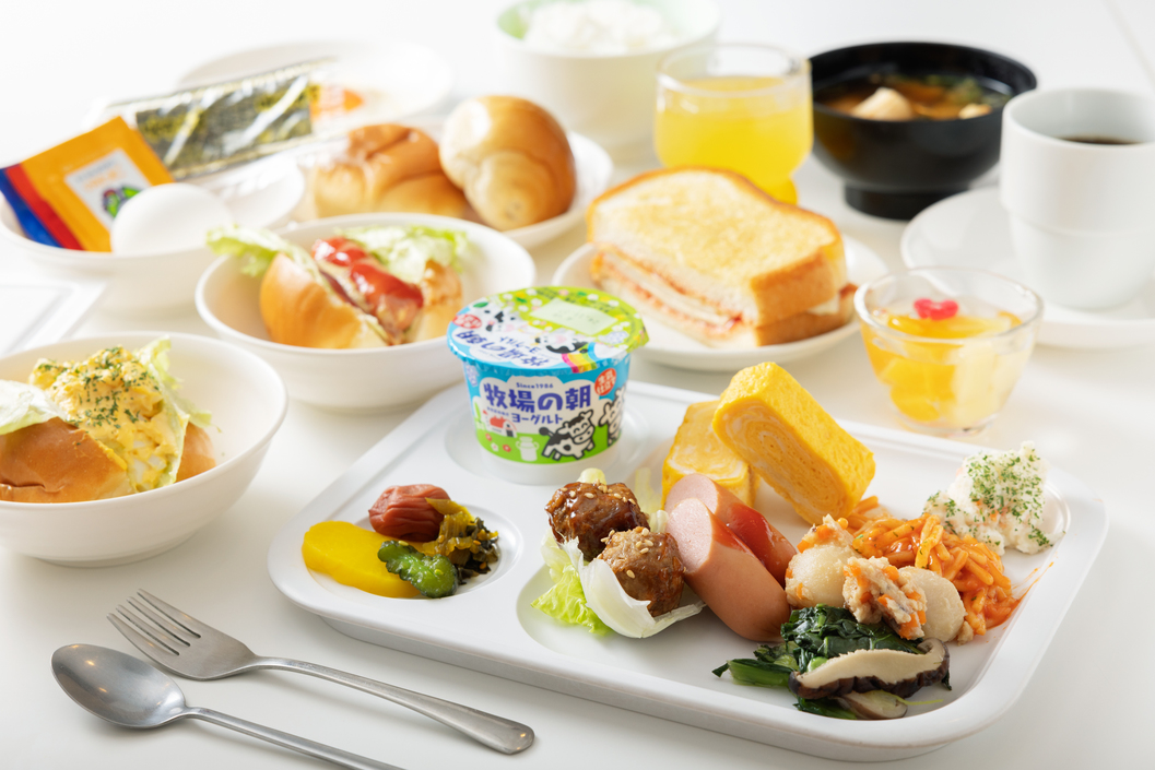 【連泊特価】お得な連泊専用プラン★無料朝食食べ放題！
