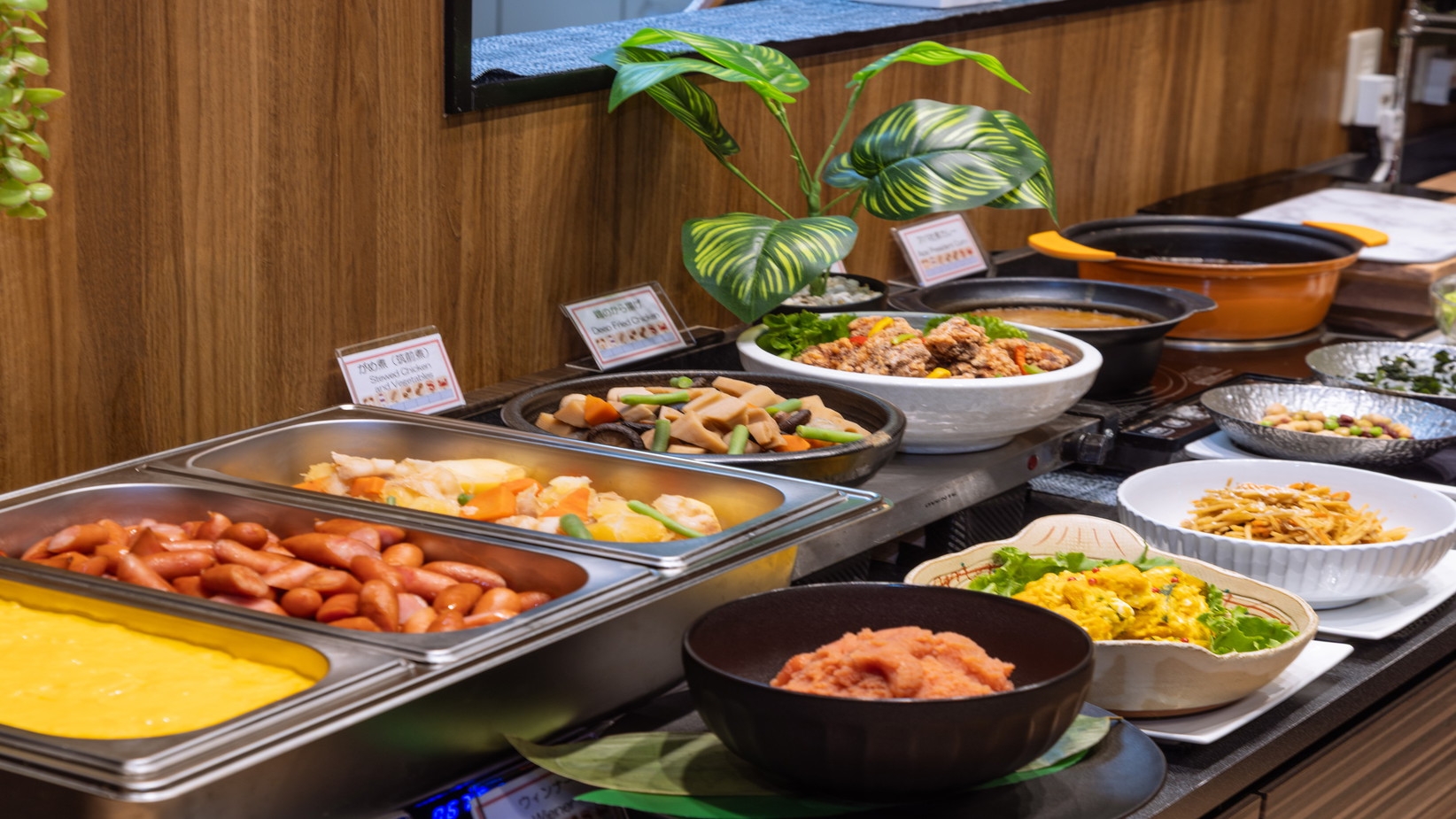 【朝食バイキング付】一日の始まりはおいしい朝食から　■こだわりの食材の和洋ビュッフェ