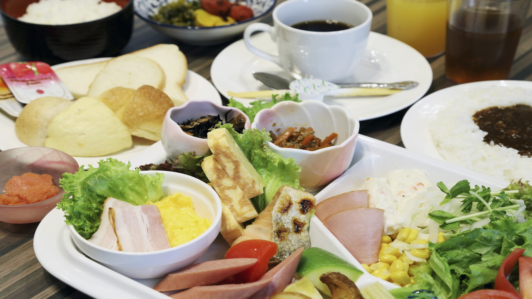 【楽天スーパーSALE】【朝食バイキング付】■こだわりの食材の和洋ビュッフェ