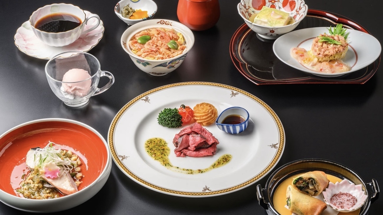 【基本プラン】季節の旬の食材を贅沢に取り入れた創作会席／2食付き