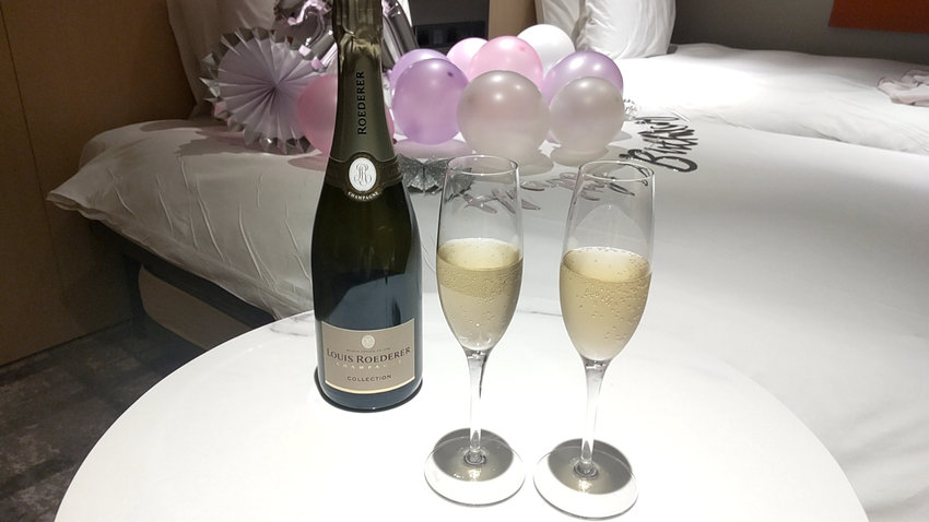 【記念日】バルーンデコレーション×シャンパンで特別なステイを◆アニバーサリープラン（素泊まり）