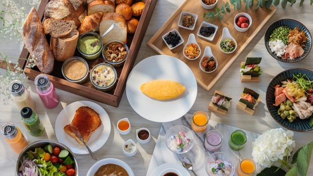 【イチオシ】人気の朝食ブッフェが半額！前日18時までキャンセル無料で安心（朝食付）