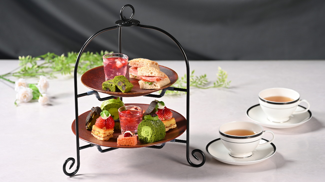 【12F客室特典】祇園辻利コラボアフタヌーンティー