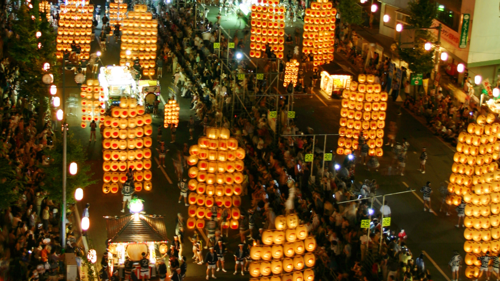 8/3～8/6 秋田竿燈まつり