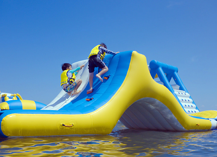 水上アスレチック3