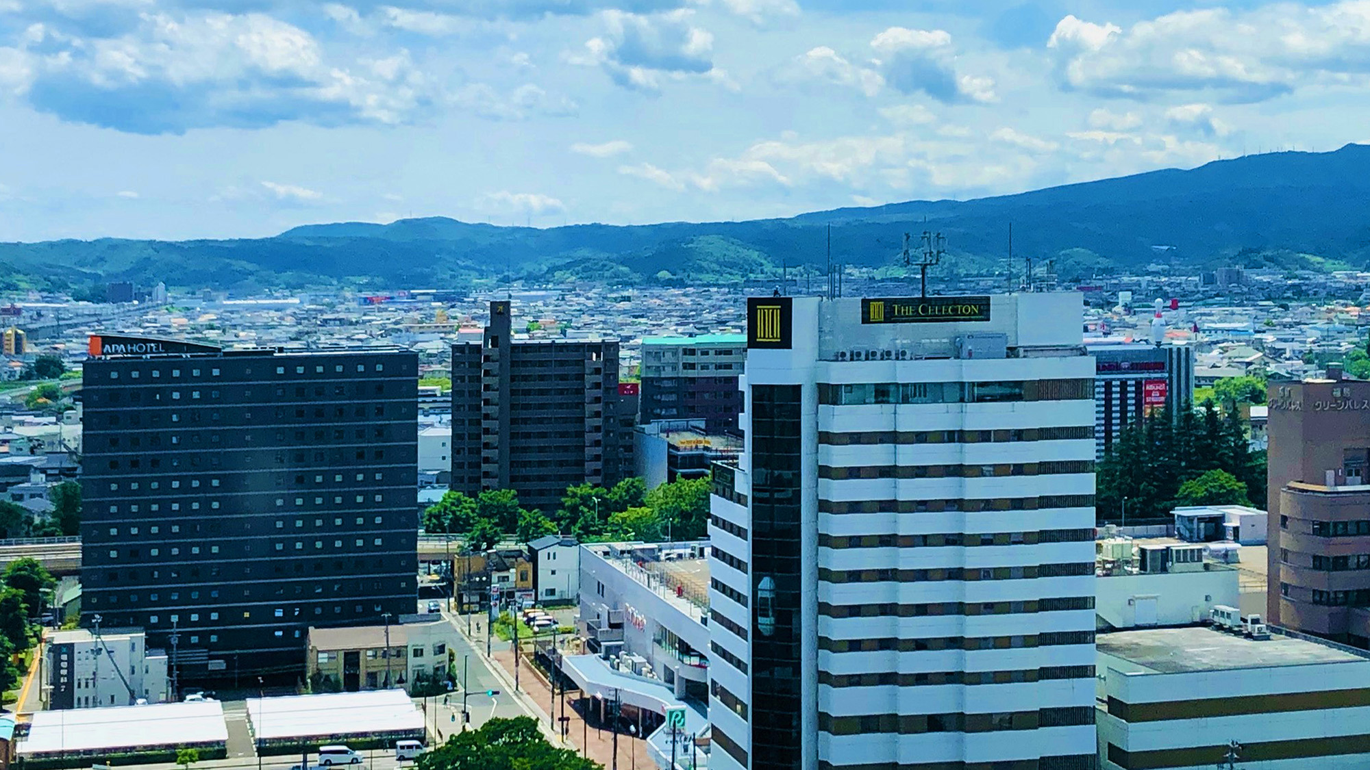 客室からの風景