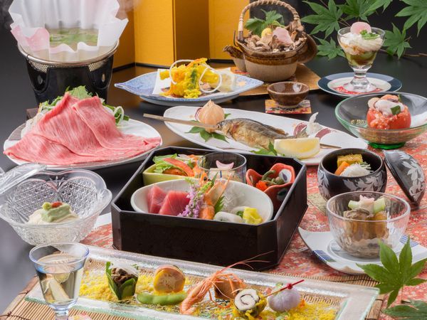 楽天アワード8年連続受賞【一番人気】日本一に輝いたとちぎ和牛＆岩魚清流姿づくり＆月替わり会席