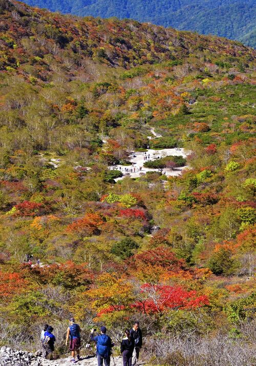 那須岳紅葉