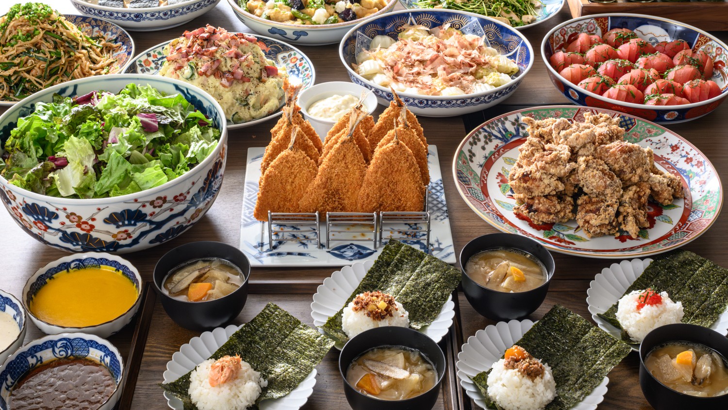 朝食ブッフェ（イメージ）