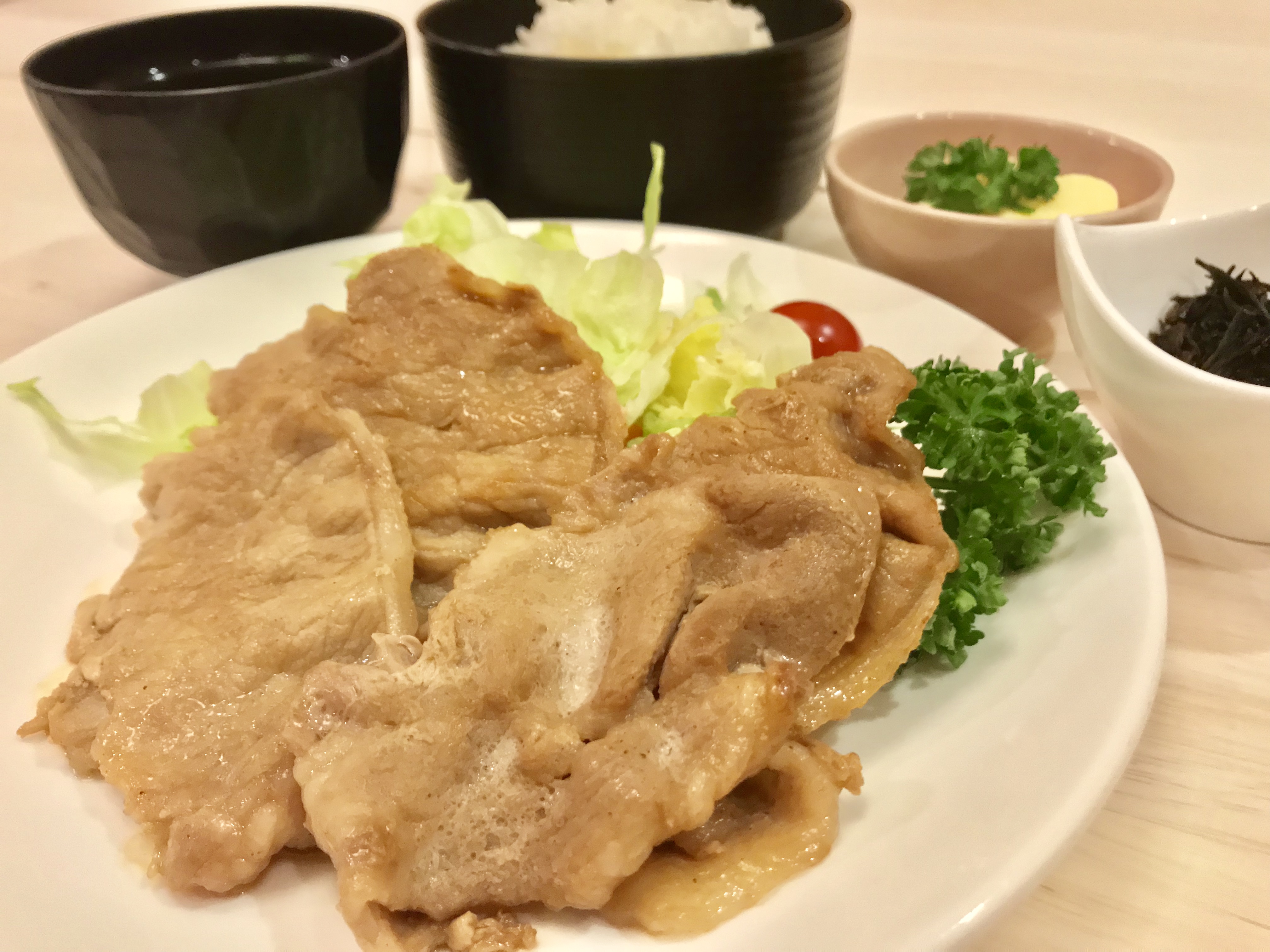 ◆夕食プラン・豚の生姜焼き◆